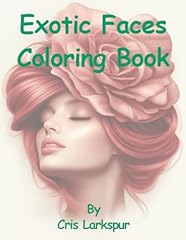Exotic faces coloring for sale  Delivered anywhere in USA 