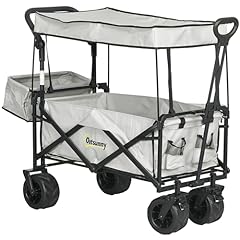 Outsunny folding trolley for sale  Delivered anywhere in UK