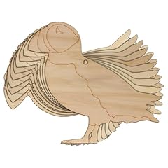 10x wooden puffin for sale  Delivered anywhere in UK