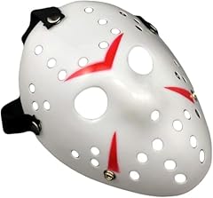 Maschera halloween hockey usato  Spedito ovunque in Italia 