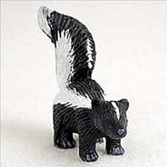 Skunk miniature figurine for sale  Delivered anywhere in USA 
