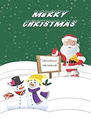 Merry christmas sketchbook usato  Spedito ovunque in Italia 