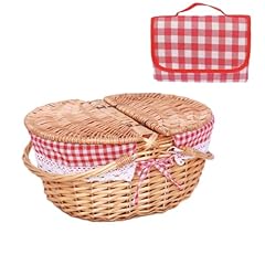 13.78 wicker picnic for sale  Delivered anywhere in USA 