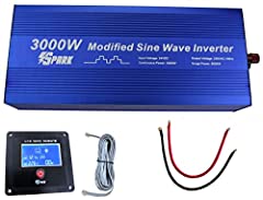 Spark 3000 watt Modified sine wave power inverter 24v for sale  Delivered anywhere in UK