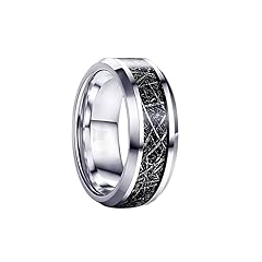Black meteorite rings for sale  Delivered anywhere in USA 