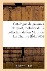 Catalogue gravures sport d'occasion  Livré partout en France