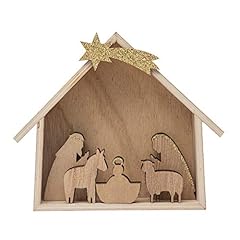 Creative wood nativity for sale  Delivered anywhere in USA 