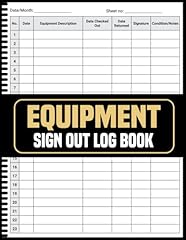 Equipment sign log for sale  Delivered anywhere in USA 