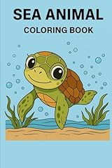 Sea animals coloring usato  Spedito ovunque in Italia 