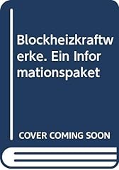 Blockheizkraftwerke informatio gebraucht kaufen  Wird an jeden Ort in Deutschland
