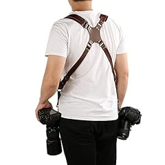 Double camera strap for sale  Delivered anywhere in USA 