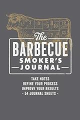 Barbecue smoker journal for sale  Delivered anywhere in USA 