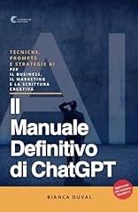 Manuale definitivo chatgpt usato  Spedito ovunque in Italia 