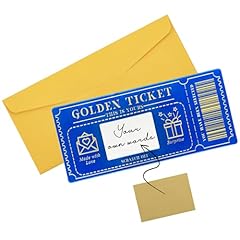 Piece golden ticket for sale  Delivered anywhere in UK