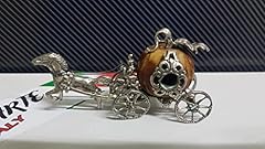 Miniatura carrozza arg. usato  Spedito ovunque in Italia 