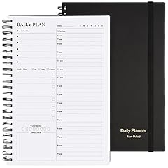 Daily planner undated for sale  Delivered anywhere in UK