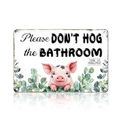 Funny bathroom pig for sale  Delivered anywhere in USA 