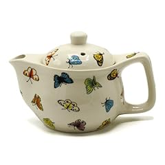 Ceramic teapot butterflies for sale  Delivered anywhere in UK