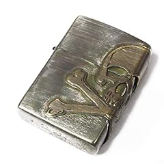 Zippo skull crossbones for sale  Delivered anywhere in USA 