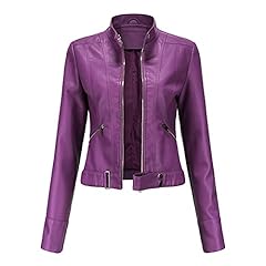 blouson cuir violet d'occasion  Livré partout en France