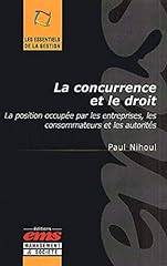 Concurrence droit position d'occasion  Livré partout en Belgiqu