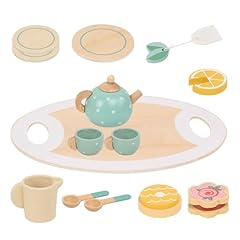 14pcs wooden tea for sale  Delivered anywhere in UK