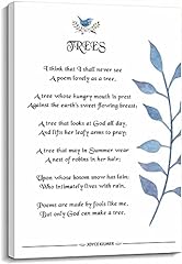Trees poem wall for sale  Delivered anywhere in USA 