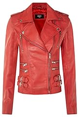 Veste motard rouge d'occasion  Livré partout en France
