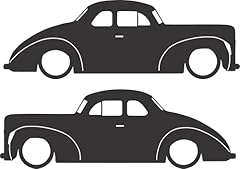 Lowered car silhouette for sale  Delivered anywhere in USA 