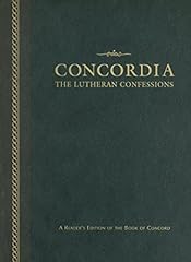 Concordia lutheran confessions for sale  Delivered anywhere in USA 