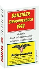 Danzig danziger einwohnerbuch gebraucht kaufen  Wird an jeden Ort in Deutschland