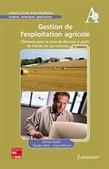 Gestion exploitation agricole d'occasion  Livré partout en France