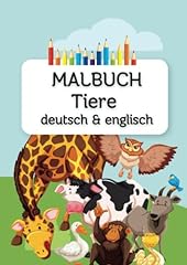 Malbuch tiere deutsch gebraucht kaufen  Wird an jeden Ort in Deutschland