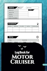 Motor cruiser logbook for sale  Delivered anywhere in UK
