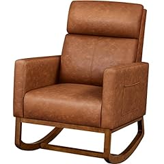 Yaheetech leather glider for sale  Delivered anywhere in USA 