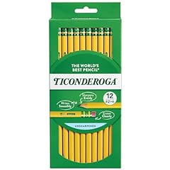 Ticonderoga wood cased for sale  Delivered anywhere in USA 