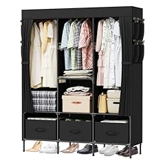 Loefme canvas wardrobe for sale  Delivered anywhere in UK