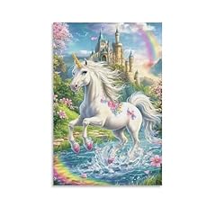 Unicorn castle rainbow for sale  Delivered anywhere in USA 