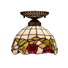 Tiffany style lampada usato  Spedito ovunque in Italia 
