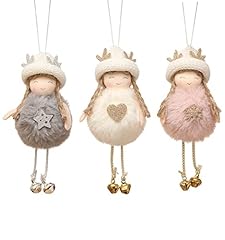 3pcs christmas angel for sale  Delivered anywhere in USA 