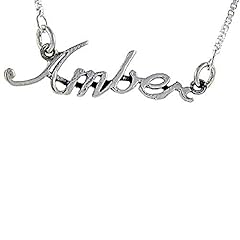 Sterling silver name for sale  Delivered anywhere in USA 
