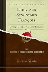 Synonymes françois vol. d'occasion  Livré partout en France