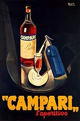 Poster vintage latta usato  Spedito ovunque in Italia 