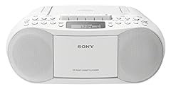 Sony Lecteur CD/cassette/radio portable blanc d'occasion  Livré partout en France