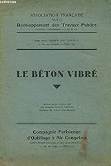 Beton vibre beton d'occasion  Livré partout en France