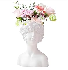 White flower vase for sale  Delivered anywhere in USA 