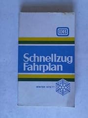 Schnellzug fahrplan winter gebraucht kaufen  Wird an jeden Ort in Deutschland