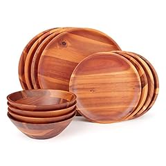 Aidea wood dinnerware for sale  Delivered anywhere in USA 