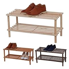 Wooden shoe rack for sale  Delivered anywhere in UK