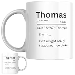 Thomas personalised ceramic for sale  Delivered anywhere in UK
